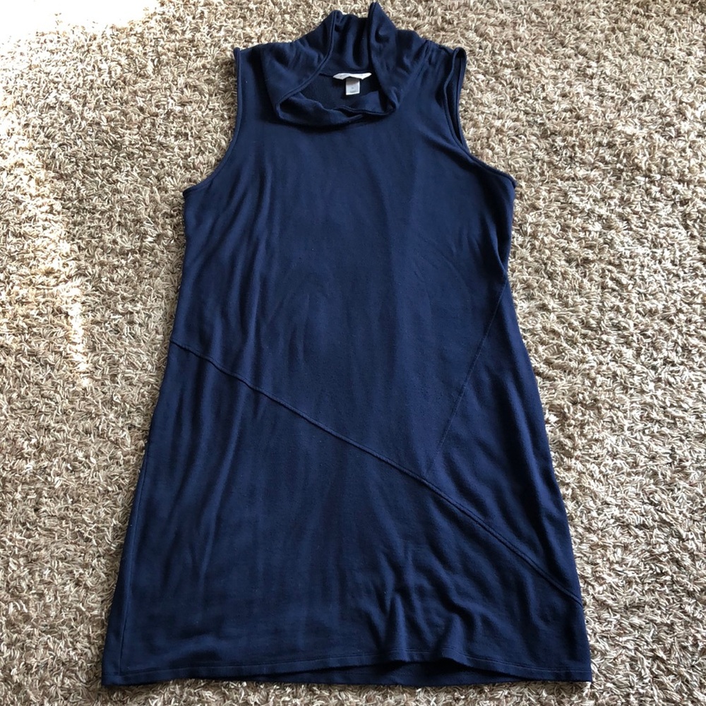 Christopher & Banks sleeveless dress navy size XL
